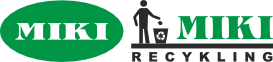 Logotypy MIKI Karol Jakubowski i MIKI Recykling